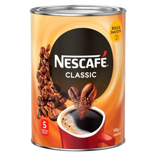 NESCAFE Classic Instant Coffee 500g OfficeMax NZ