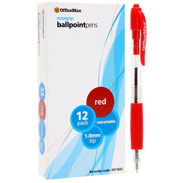 Officemax ballpoint deals pens