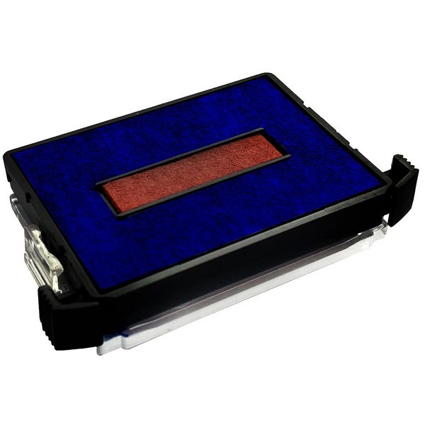 Trodat 6/4750/2 2 Colour Blue / Red Replacement Ink Pad for