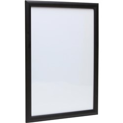 Snap Lock Poster Frame A3 Black | OfficeMax NZ