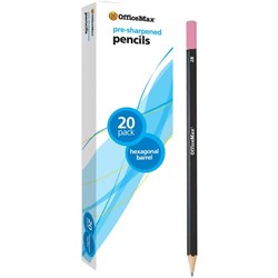 Generals Hexagonal Drawing Pencils, 3H Thin Tip, Blue, Pack of 12