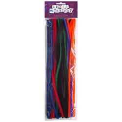 Cotton Pipecleaners 6x150mm Assorted Colours, Pack of 1000