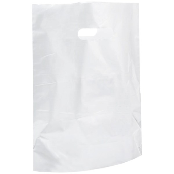 LARGE PLASTIC BAGS / GIFT SHOP CARRIER BAG / BOUTIQUE RETAIL - 15x18x3  Inches | eBay