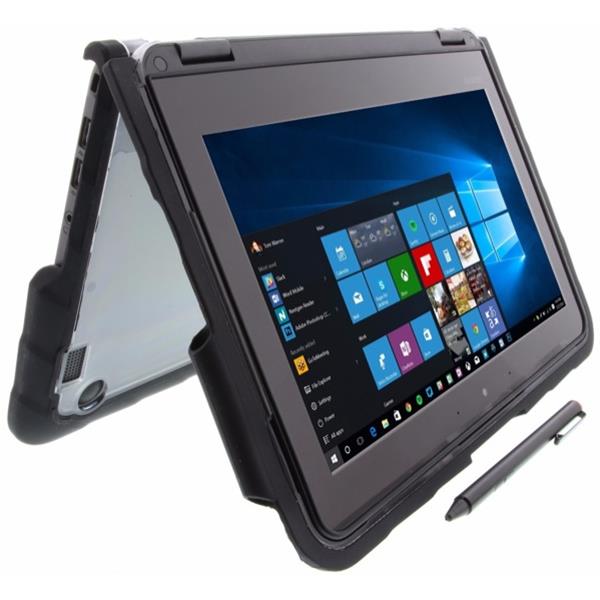 Gumdrop DropTech Case for Lenovo 300e Flip Windows, Black/Clear ...