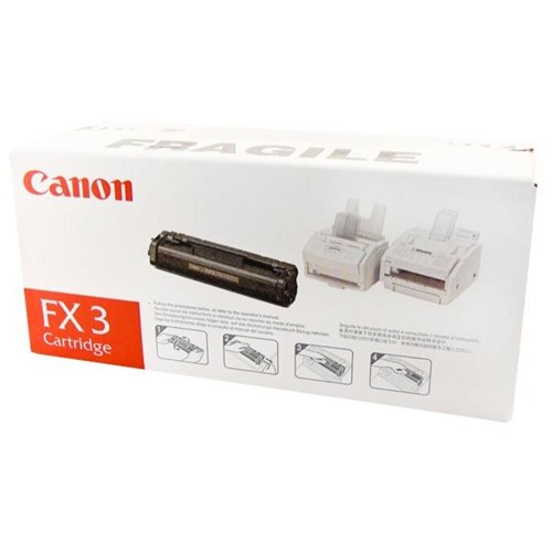 Canon Fx 3 Black Fax Laser Toner Cartridge - 