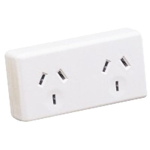 Double Adapter 2 Sockets OfficeMax NZ