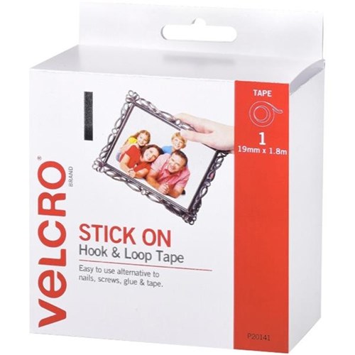 VELCRO® Brand Hook & Loop Strip Fasteners 19mmx1.8m