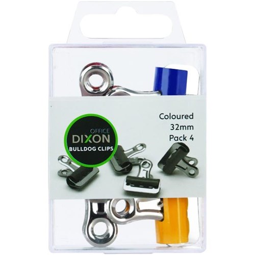 coloured bulldog clips