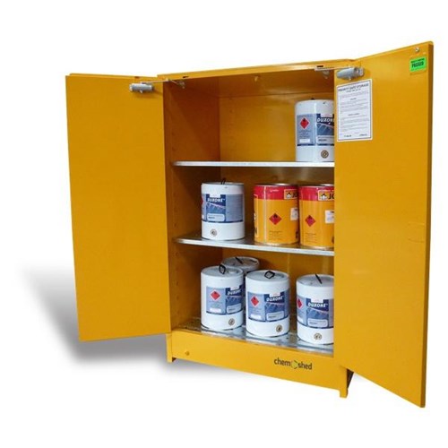 Chemshed Flammable Liquid Cabinet 350l Officemax Nz