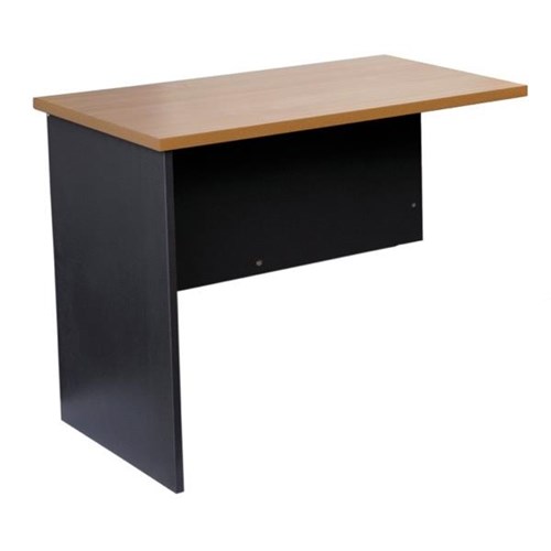 Firstline Desk Return 900mm Beech Ironstone Officemax Nz