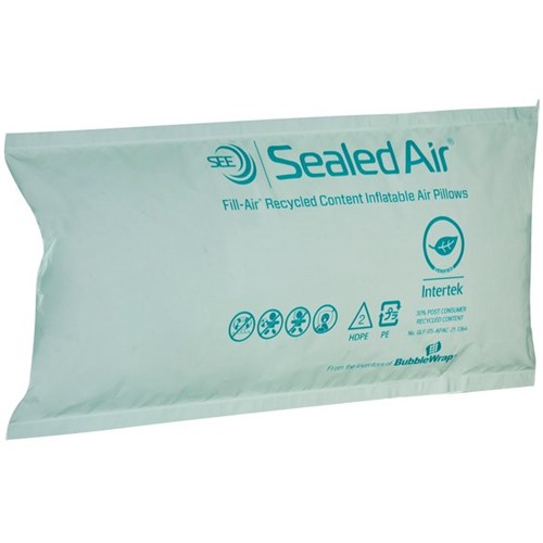 Air pillow bubble outlet wrap