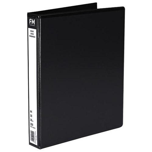 Leather Ring Binder (A4) with Frame Detail at Undercover Online