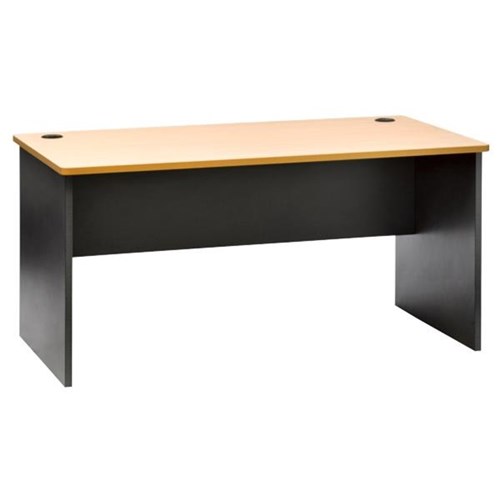 Emerge Desk Od225 1500mm Beech Ironstone Officemax Nz