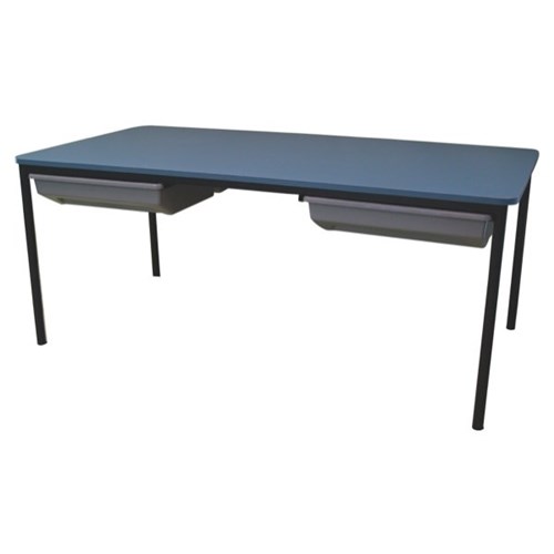 School Table Rectangular 625mm Provence Blue | OfficeMax NZ