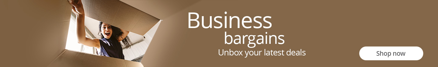 Business bargains! unbox your latest deals.