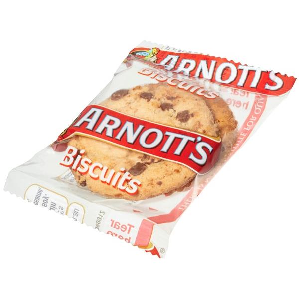 Arnotts Butternut Snap And Chocolate Chip Biscuits Twin Pack 25g Carton Of 150 Officemax Nz 2702