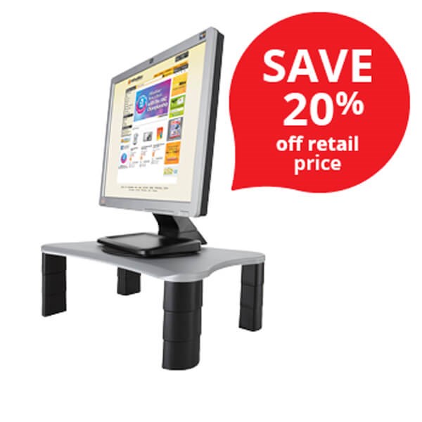 OfficeMax Standard Monitor Stand Riser OfficeMax NZ