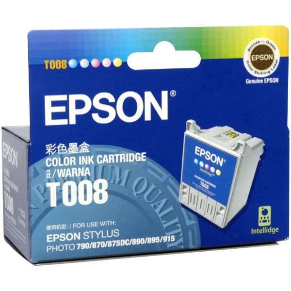 Epson T008 Colour Ink Cartridge C13t008091 Officemax Nz 4814