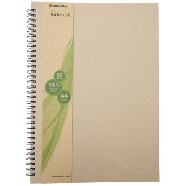 officemax-eco-a4-wiro-hard-cover-recycled-notebook-160-pages-officemax-nz