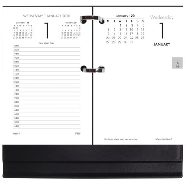 Milford 13E Acrylic Side Opening Punch Calendar Stand | OfficeMax NZ