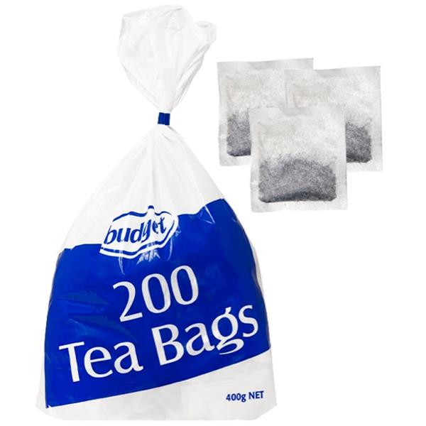 Budget Tea Bags, Pack of 200 | OfficeMax NZ