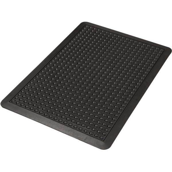 Ozone Anti-Fatigue Mat Black 605x905x16mm | OfficeMax NZ