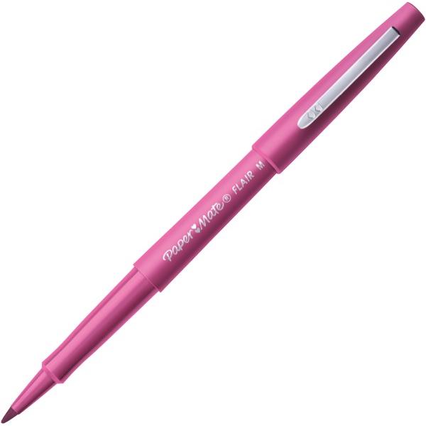 Paper Mate Pink Flair Pen Medium Tip OfficeMax NZ