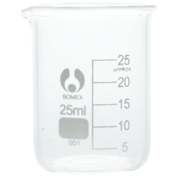 Low Form Glass Beaker 25ml Officemax Nz 3047