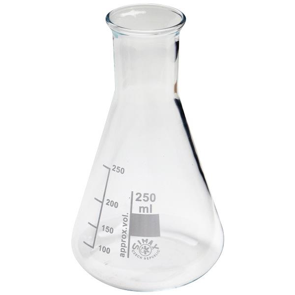 Simax Erlenmeyer Narrow Neck Flask 250ml | OfficeMax NZ