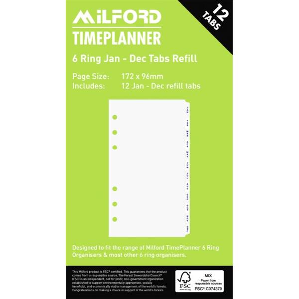 milford-6-ring-timeplanner-diary-jan-dec-tabbed-refill-officemax-nz