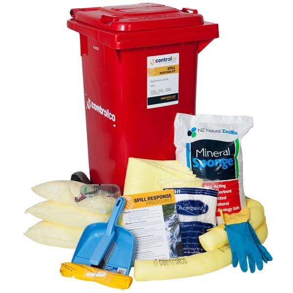 Controlco Aggressive Mobile Safety Spill Kit Refill 200L | OfficeMax NZ