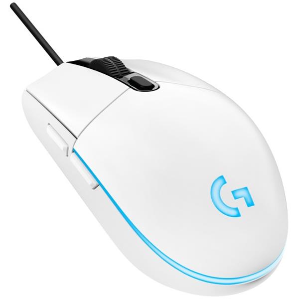 Logitech G203 Lightsync Gaming Mouse White | OfficeMax NZ