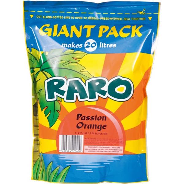 Raro Powdered Drink Passion Orange 1.6kg OfficeMax NZ