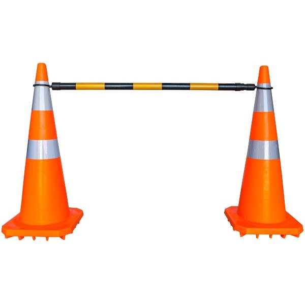 Extendable Road Cone Barrier 1200mm to 2200mm OfficeMax NZ