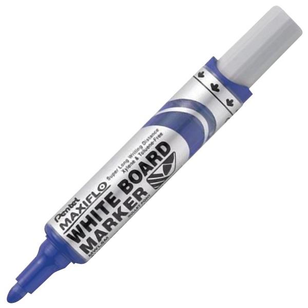 Pentel Maxiflo Blue Whiteboard Marker Bullet Tip | OfficeMax NZ