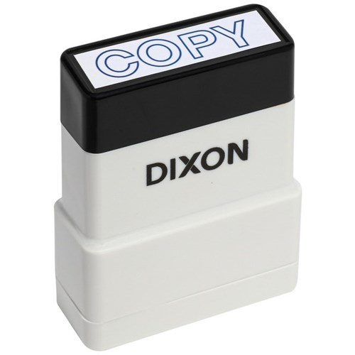Dixon 011 Self-Inking Stamp COPY Blue