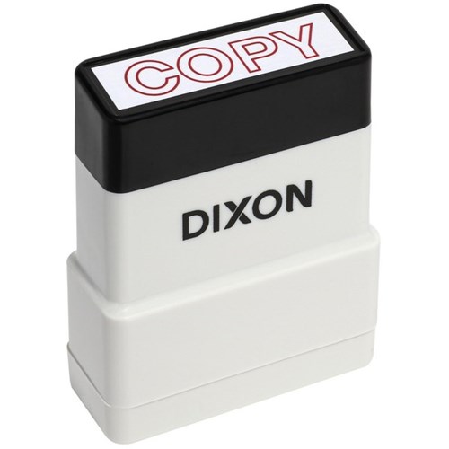 Dixon 010 Self-Inking Stamp COPY Red