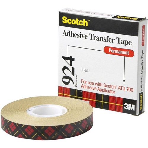Scotch® 924 ATG Adhesive Transfer Tape 12.7mm x 33m