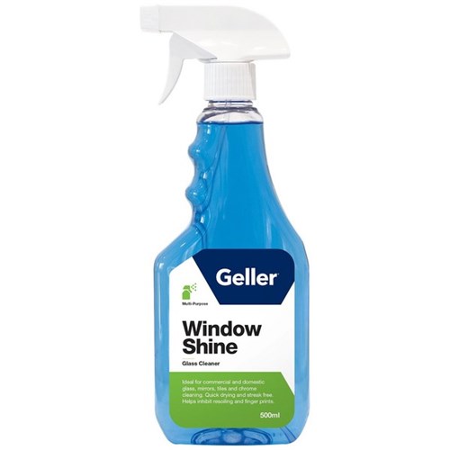 Geller Window Shine Glass Cleaner 500ml