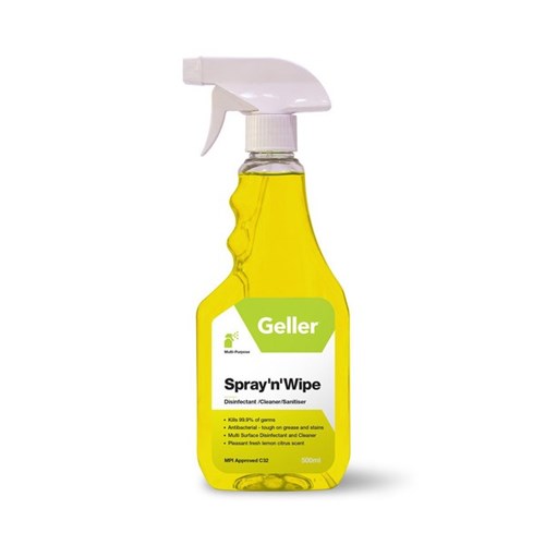 Geller Spray 'n' Wipe Citrus Cleaner 500ml