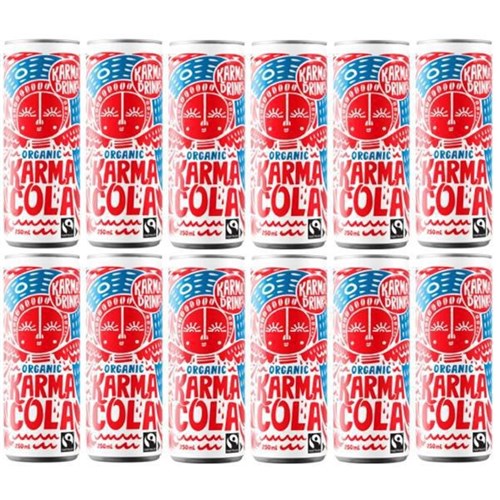 Karma Drinks Karma Cola 250ml Pack of 12