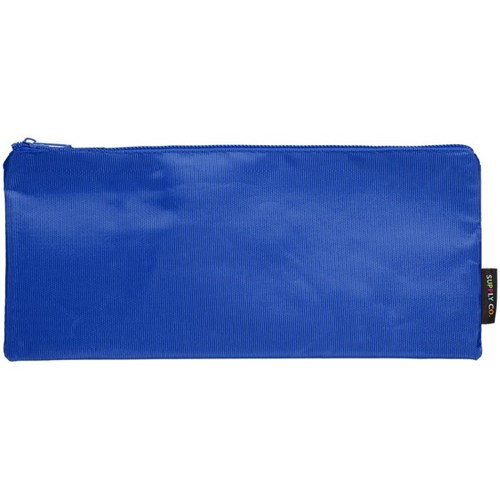 Supply Co. Pencil Case Long Flat Royal Blue 340x150mm