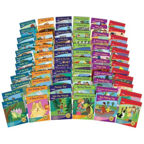 Junior Learning Letters & Sounds Complete Set One, Set of 144 Books