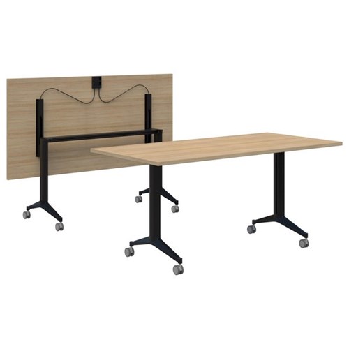 Fiord Flip Table 1500mm Classic Oak/Black