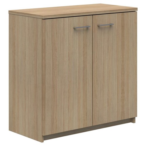Mascot Lockable Cabinet 900x900mm Classic Oak