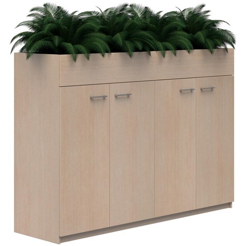 Mascot Planter Cabinet 1800x1200mm Refined Oak