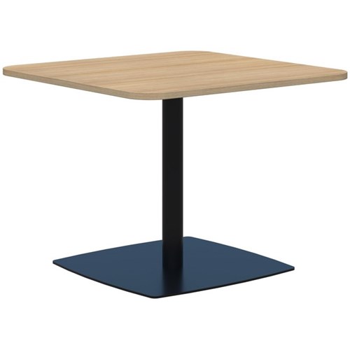 Classic Square Occasion Table 1000x1000x745mm Classic Oak/Black