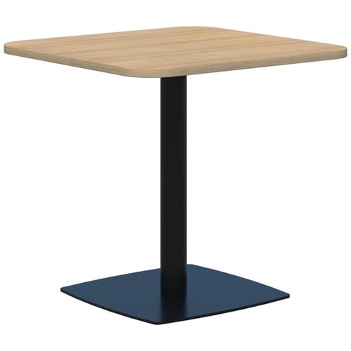 Classic Square Occasion Table 800x800x745mm Classic Oak/Black