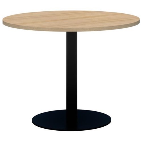 Accent Classic Round Table 900mm Classic Oak/Black