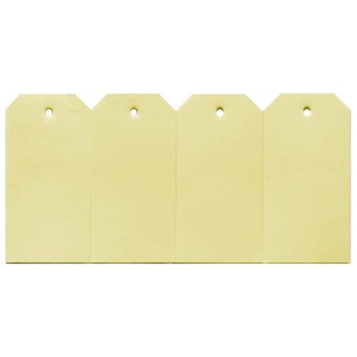 Manilla Tags No.4 108x54mm, Pack of 1000